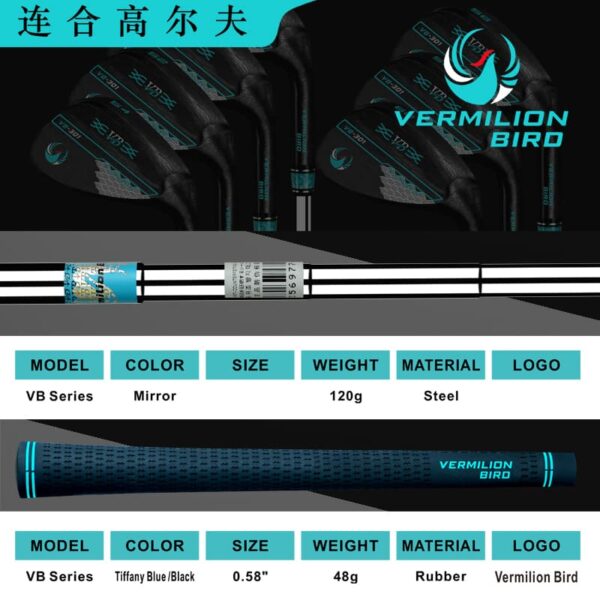 Jean-Carlo Vermillion Bird VB-301 Golf Wedge - Image 5