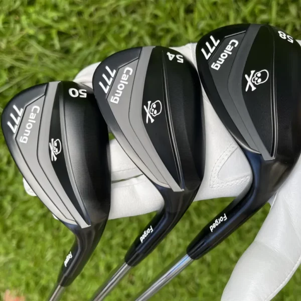 Calong 777 Forged Sand Wedge Technology Three-blade Golf Club Silvery Black - Image 11