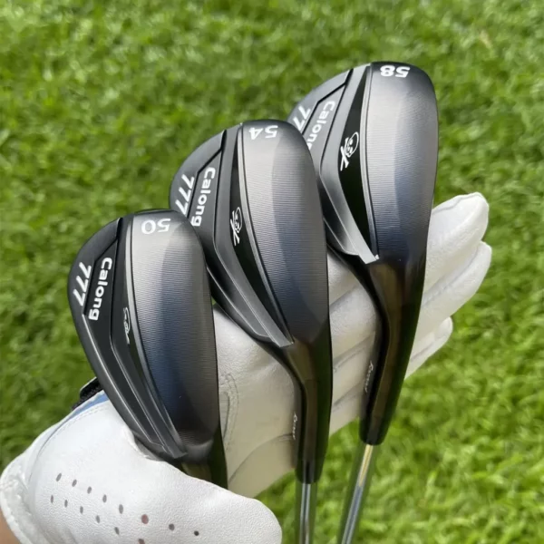 Calong 777 Forged Sand Wedge Technology Three-blade Golf Club Silvery Black - Image 15