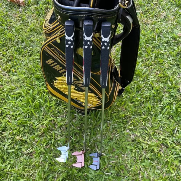 Calong Black/Silvery/Golden Golf Putter - Image 2