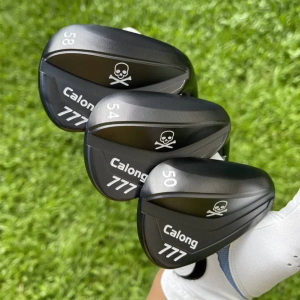 Calong 777 Forged Sand Wedge Technology Three-blade Golf Club Silvery Black - Image 22