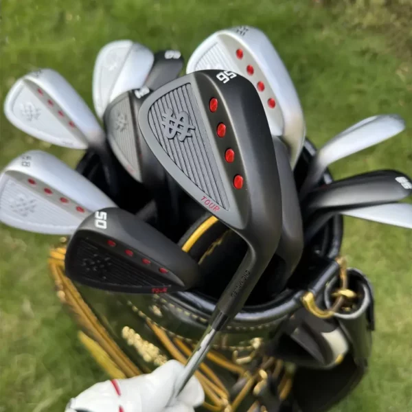 Calong Tour Golf Black/Silvery Wedges - Image 3