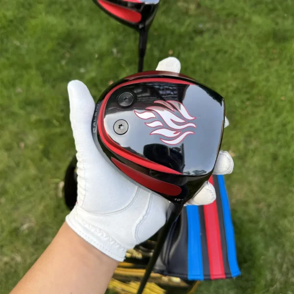 Calong Tour Flame Red/Black Golf Driver - Image 3