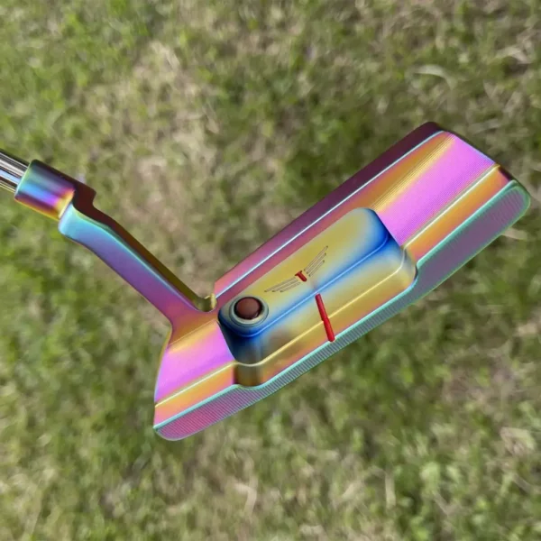 Calong X Skull 304 Steel Golf Putter Black/Rainbow - Image 4