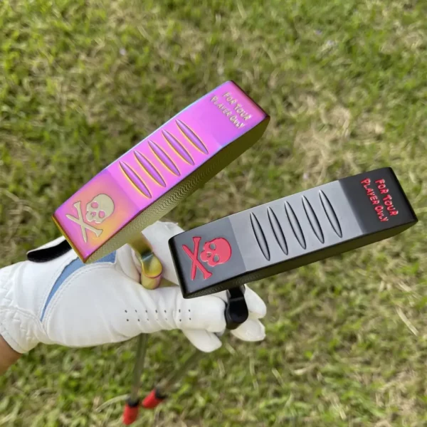 Calong X Skull 304 Steel Golf Putter Black/Rainbow - Image 6