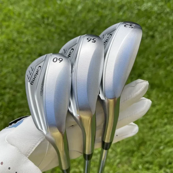 Calong 777 Forged Sand Wedge Technology Three-blade Golf Club Silvery Black - Image 6