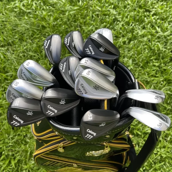Calong 777 Forged Sand Wedge Technology Three-blade Golf Club Silvery Black - Image 7