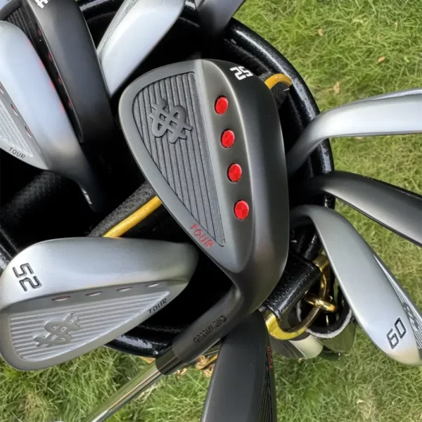Calong Tour Golf Black/Silvery Wedges - Image 8