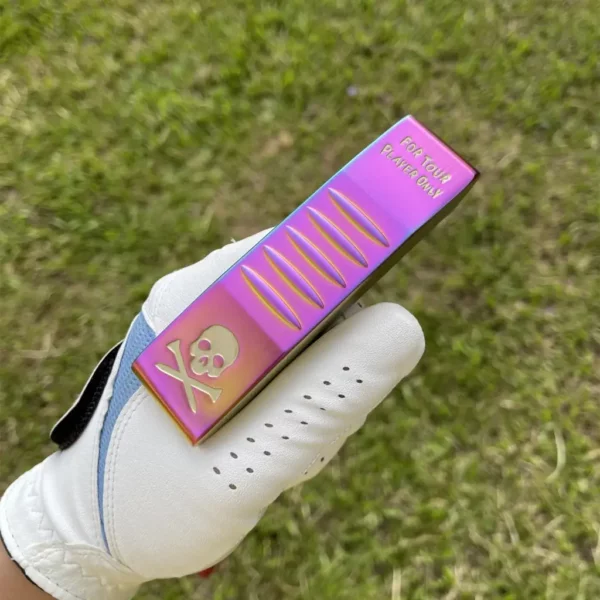 Calong X Skull 304 Steel Golf Putter Black/Rainbow - Image 9